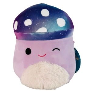 Squishmallows Minya the Fuzzy Belly Mushroom 7.5” NWT